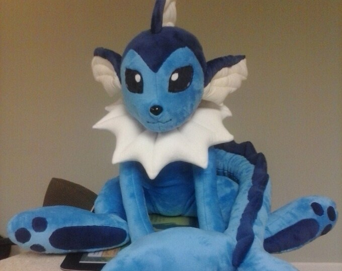Vaporeon Plush Pokemon - Etsy