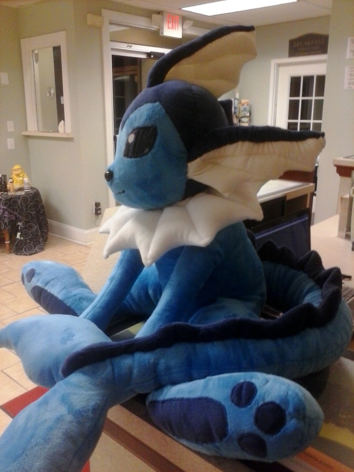Vaporeon Plush Pokemon - Etsy