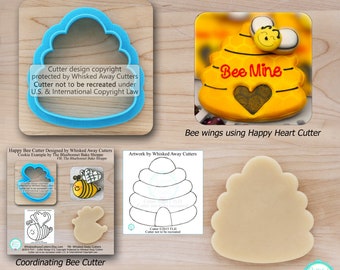 Beehive Cookie Cutter - **Guideline Sketch To Print Below** -