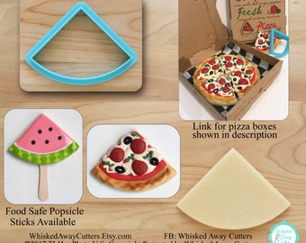 Quarter Circle Cookie Cutter, Pizza Cookie Cutter, Watermelon Cookie Cutter