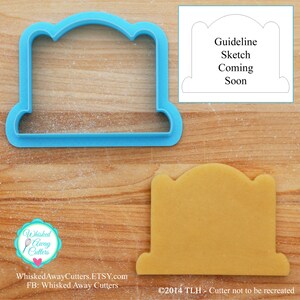 Halloween Tombstone 3 Cookie Cutter and Fondant Cutter