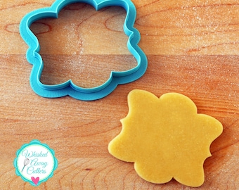 The Vicki Plaque Cookie Cutter and Fondant Cutter