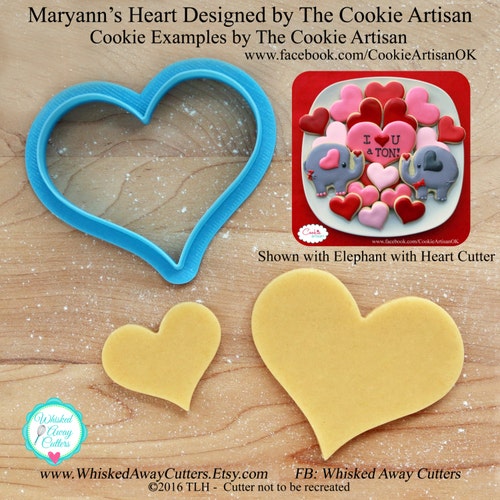 Hydrangea Cookie Cutter & Fondant Cutter by the Cookie Artisan Etsy