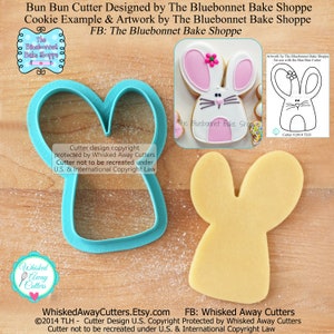 Bun Bun Cookie Cutter and Fondant Cutter