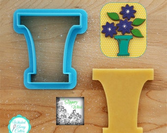 Flower Pot Cookie Cutter & Fondant Cutter by Slippery Whisk