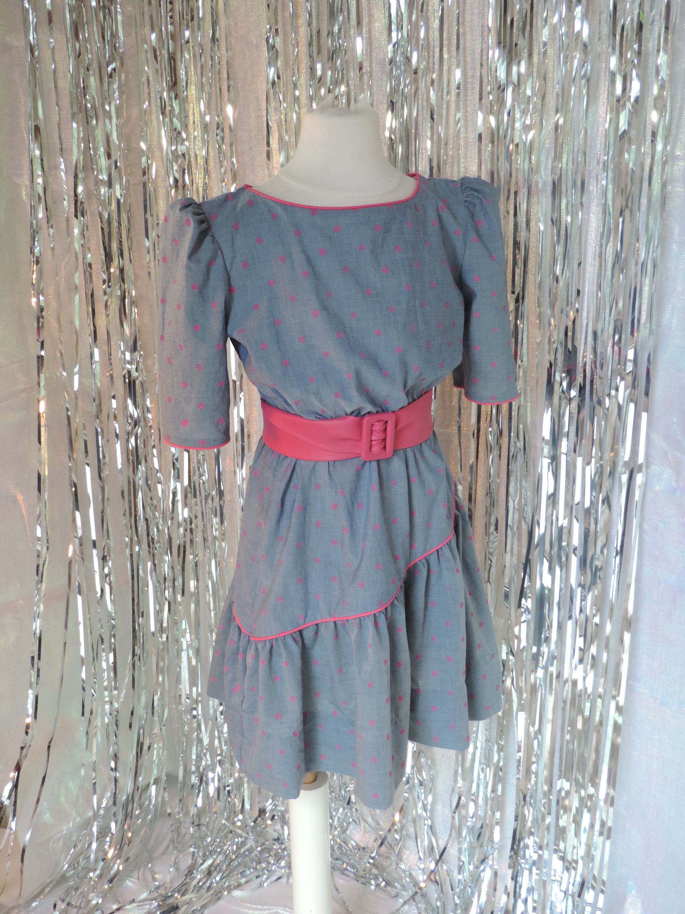 Children's 1980s Snow Ball Dress - Etsy