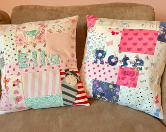 Baby clothes pillow | Etsy pillow made of old baby clothes