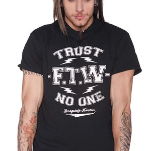 Mens Dragstrip Tshirt Trust No On