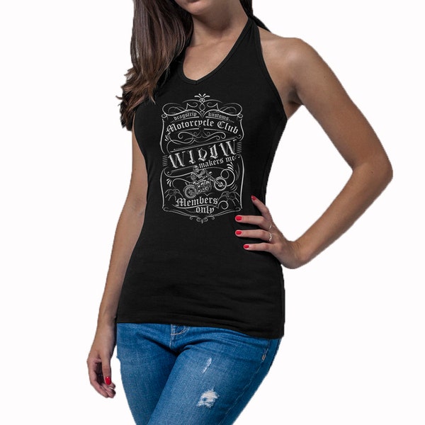 Dragstrip Kustom Widow Maker Neckholder Vest Top