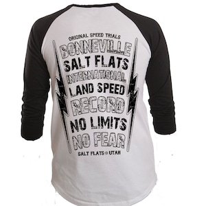 Dragstrip Clothing Americana Baseball top No Fear No Limits
