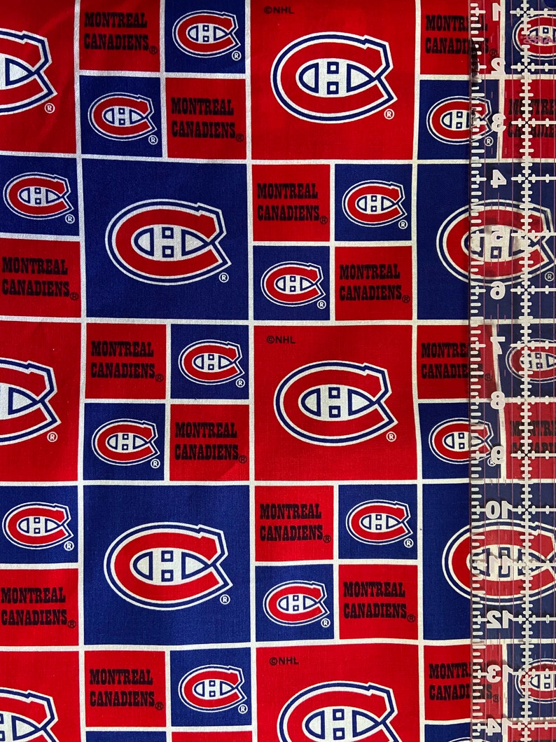 1/2 Yard NHL Fabric Cotton / Toronto Maple Leaf's Fabric / Etsy Canada