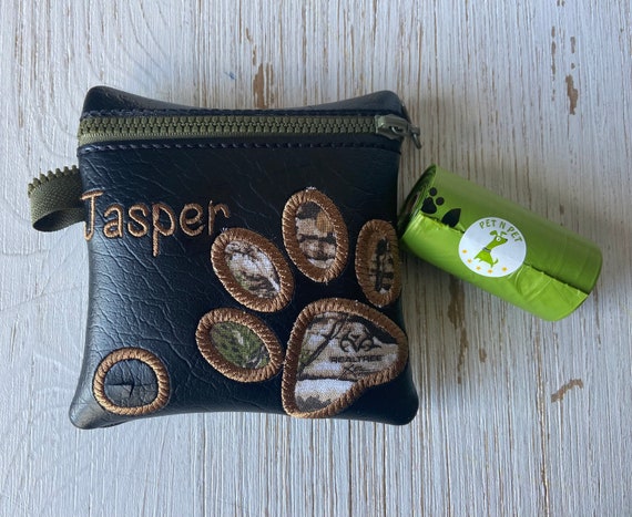 Poop Bag Holder Custom Name Customization Available Etsy