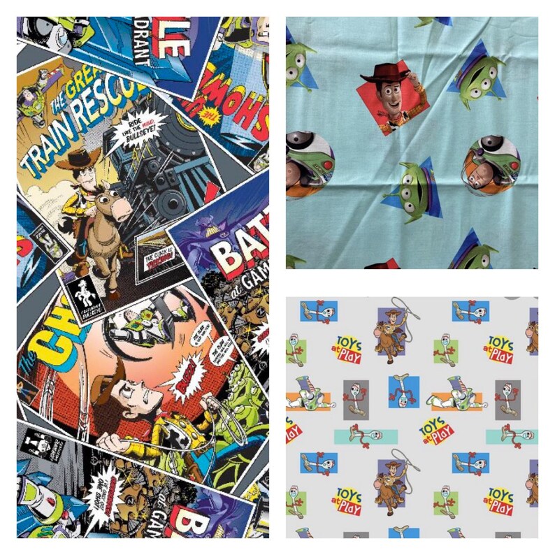 toy story cotton fabric
