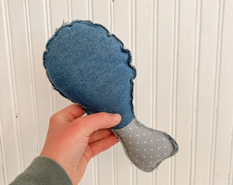 Denim Dog Toy