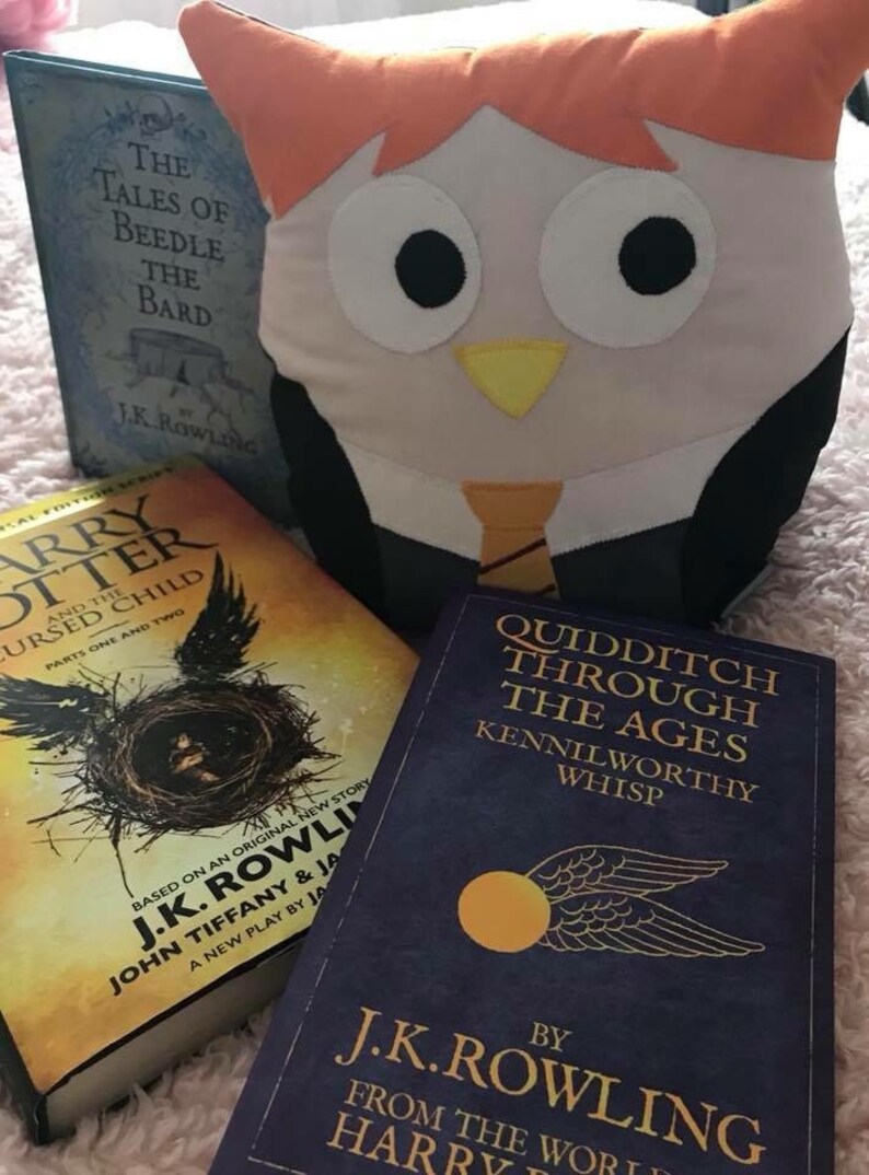 Ron Weasley Owl Cushion Harry Potter cushion harry potter Etsy