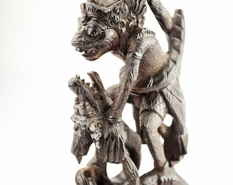 hanuman very fine carved sculpture