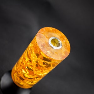 Marie-Claude de Fouquières fractal Resin or shatterline candle holder 1