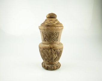 Kuba palm wine Cup, Congo, pre 1900s