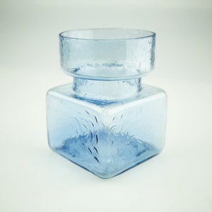 Lasi Oy Pala pale blue Vase By Helena Tynell 1960