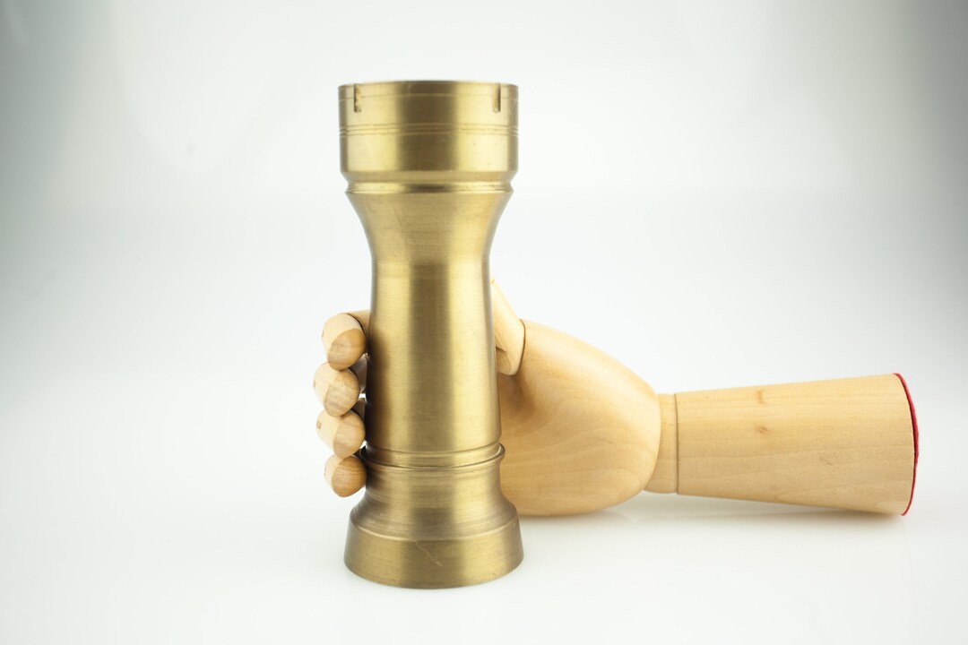 Massive Brass Chess Rook or Tower 7