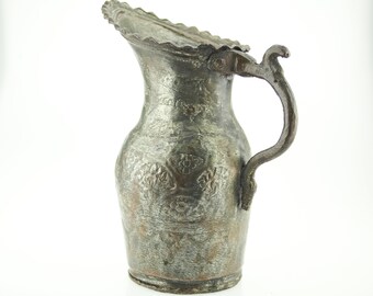 Antique 1850s middle eastern water pitcher