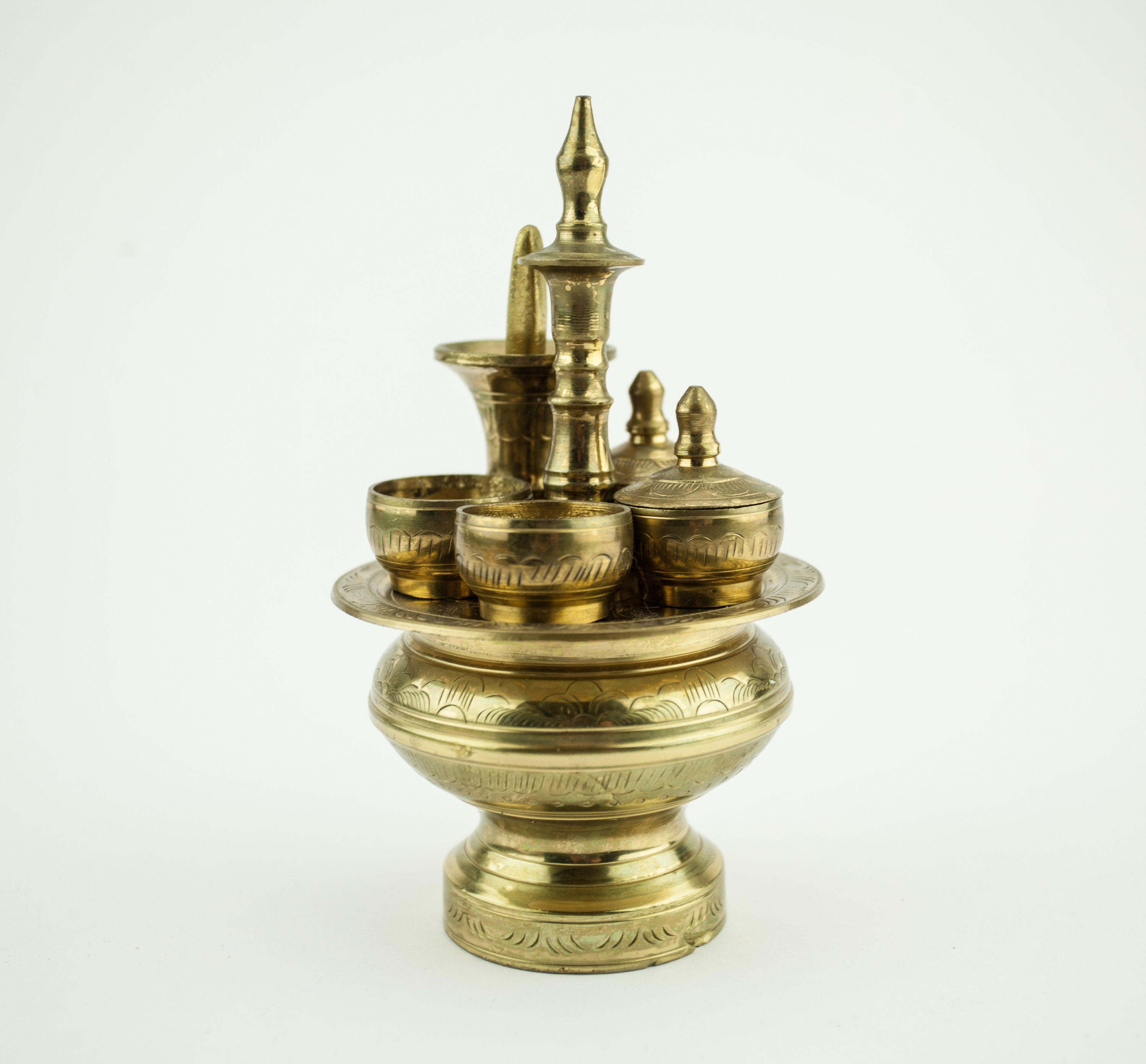 Brass Betel nut set 1950s or older