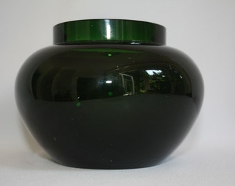 scandinavisch, groen glazen vaasje, mint