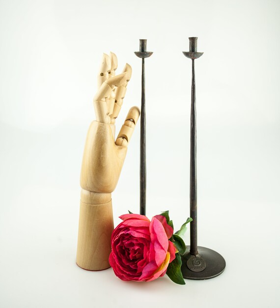 99 Metal Hysteria Candle Holder Brutalism Vintage 80s Design - Etsy