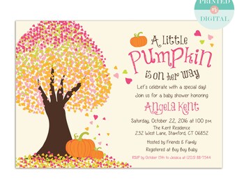 Fall Baby Shower Etsy