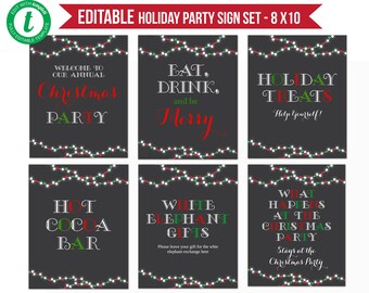 party signs etsy