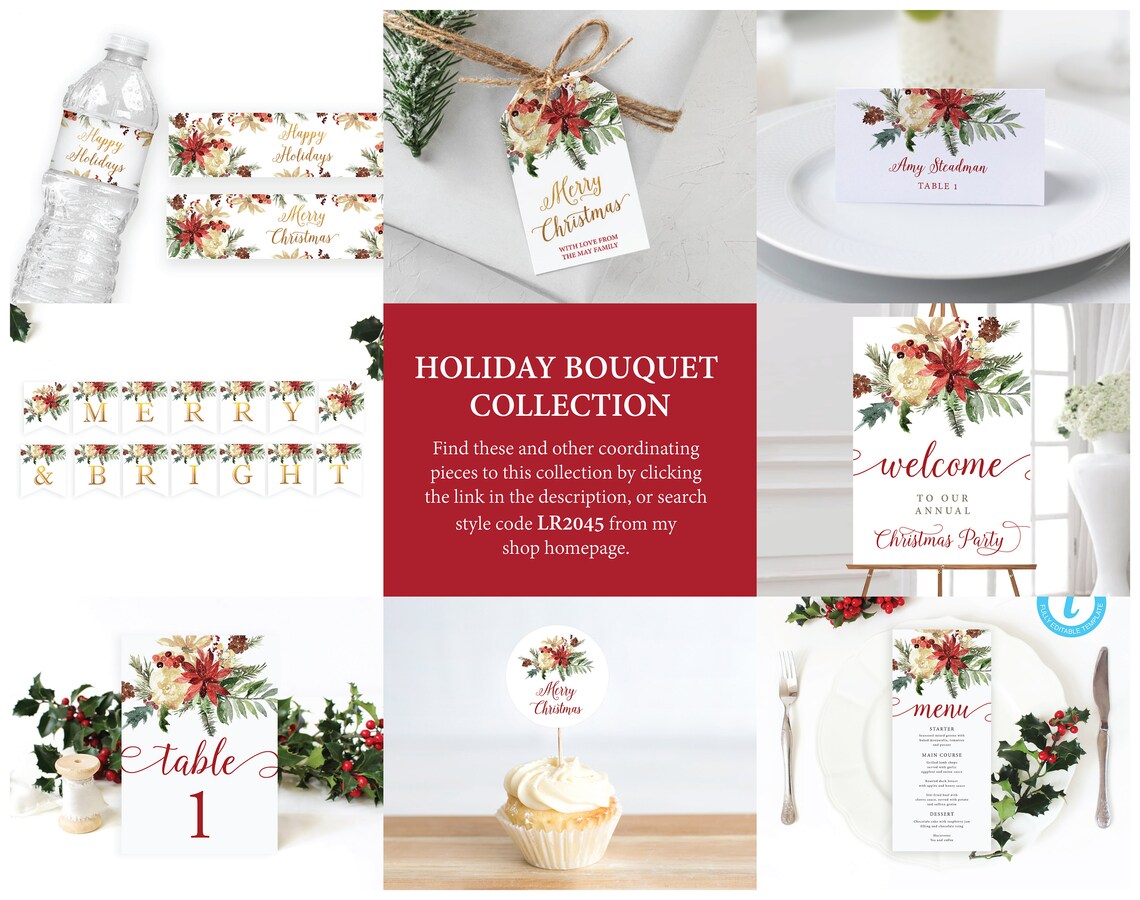 Printable Christmas Coupon Book TEMPLATE Editable Instant | Etsy