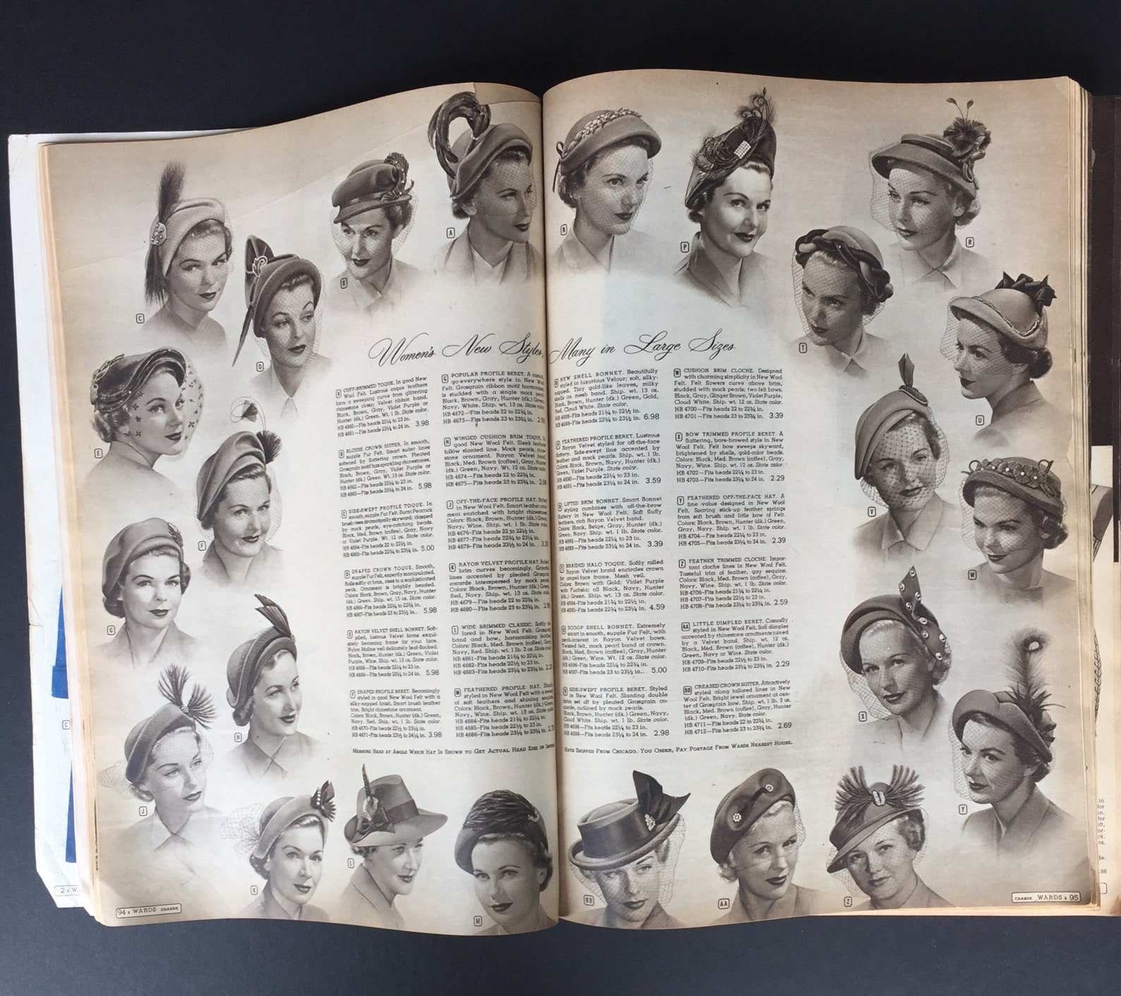 1952/1953 Fall and Winter Montgomery Ward Baltimore Catalog Etsy