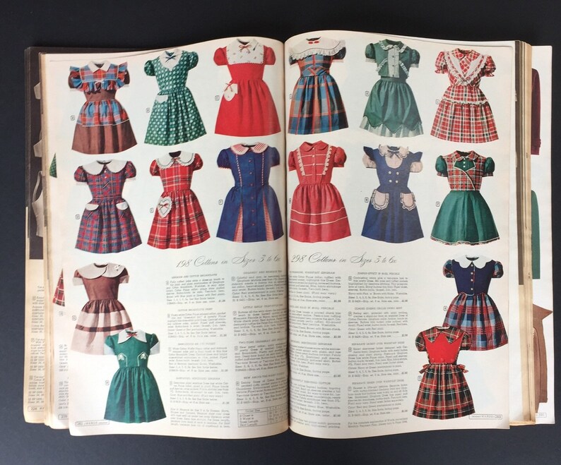 1952/1953 Fall and Winter Montgomery Ward Baltimore Catalog Etsy
