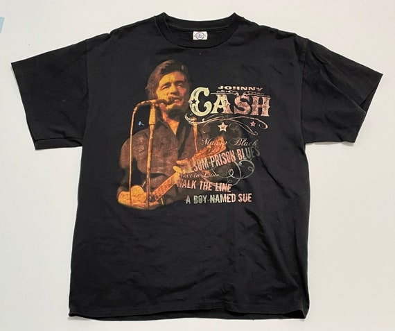 Vintage Johnny Cash T-shirt Large - image 1