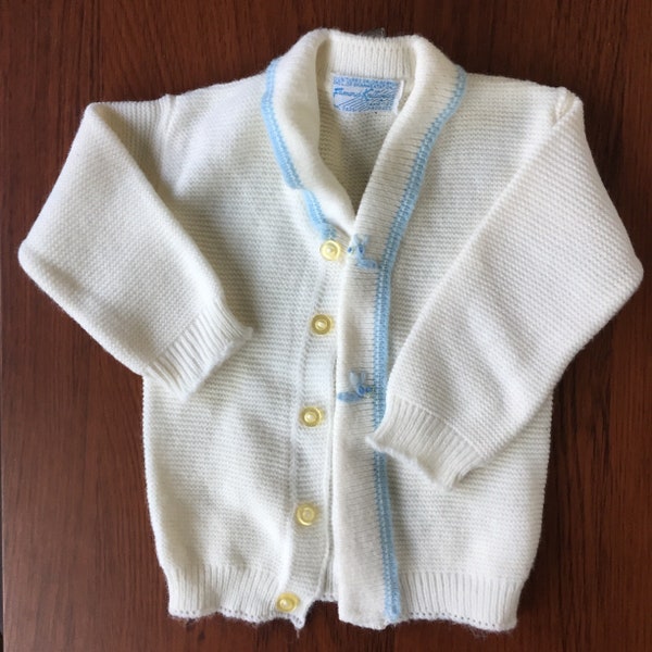 Vintage Famous Knit Baby Sweater