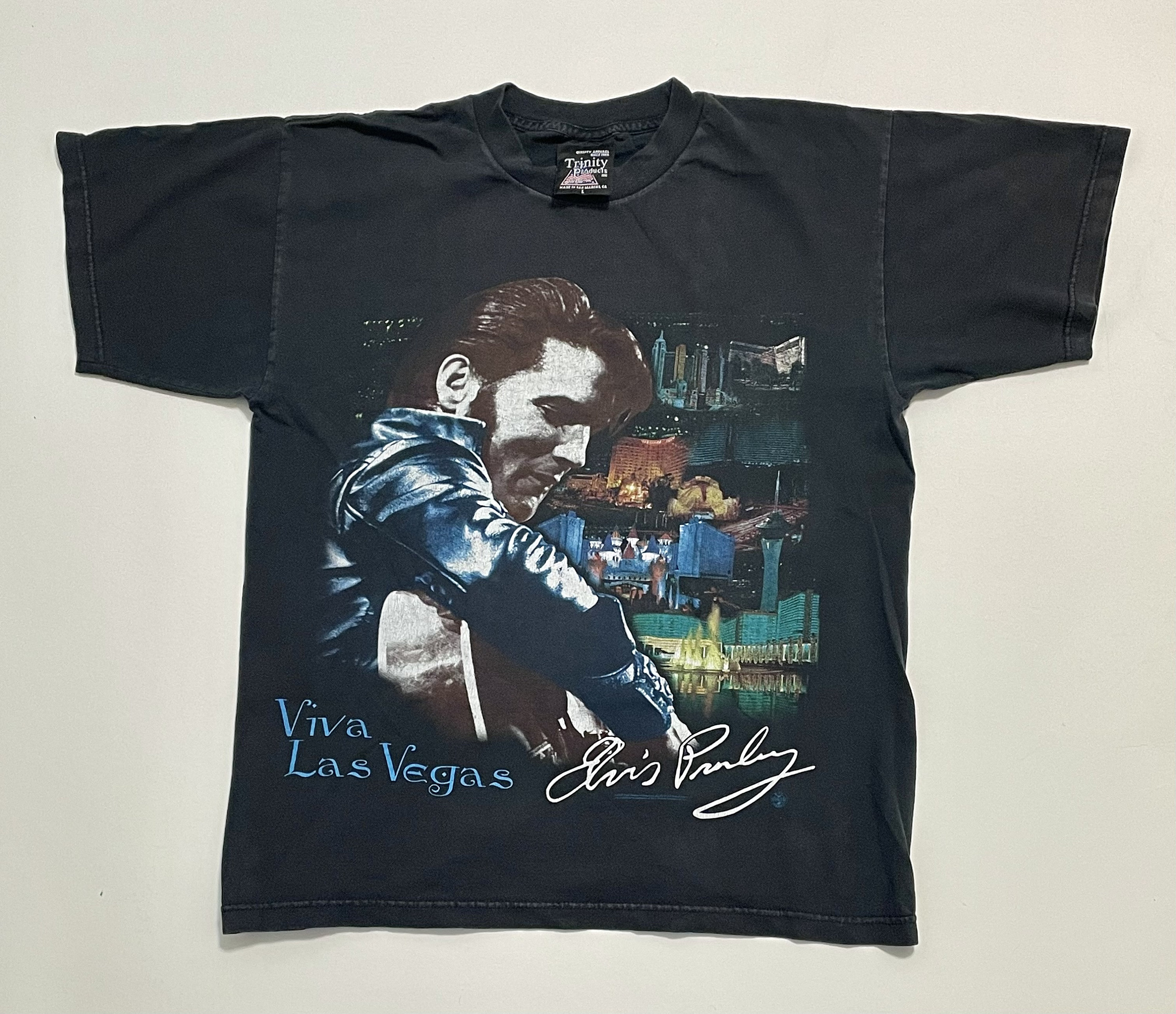 Elvis Viva Las Vegas Tshirt - Etsy