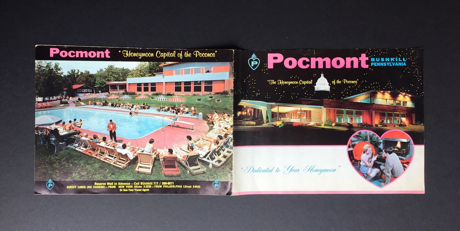 Vintage Pocmont in the Poconos Honeymoon Brochure Etsy Vintage Pocmont in the Poconos Honeymoon Brochure Etsy