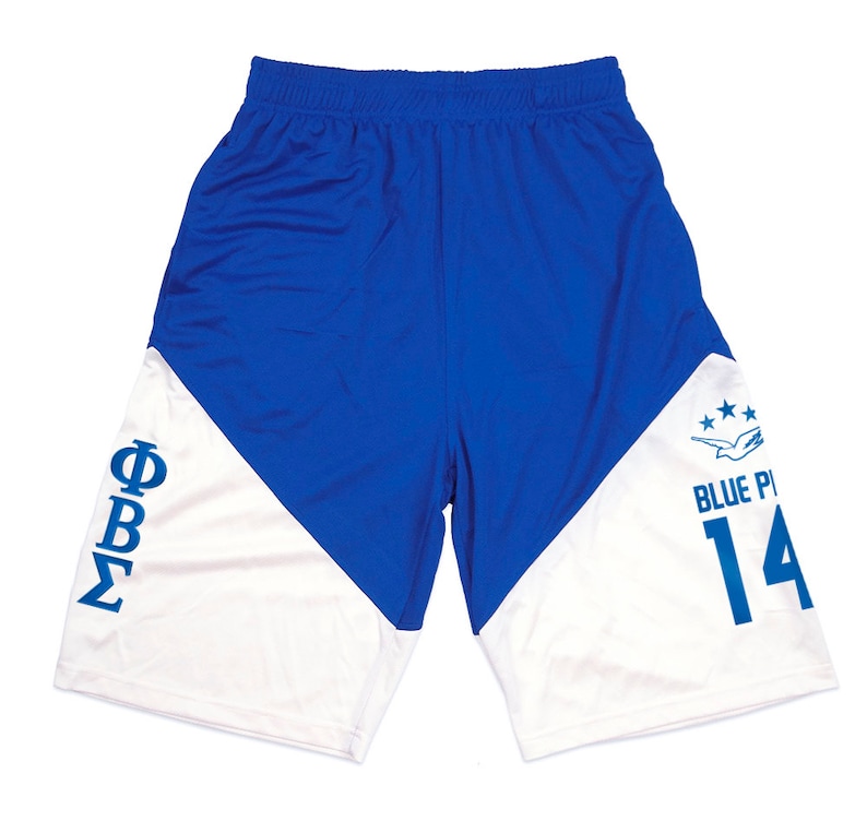 Phi Beta Sigma Basketball Shorts