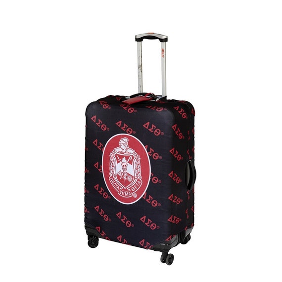 Large Delta Sigma Theta Sorority Luggage Cover Etsy
