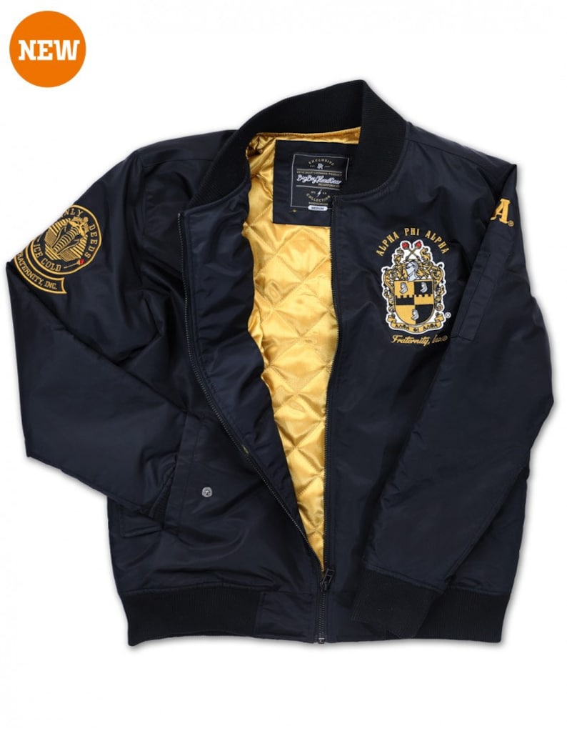 Alpha Phi Alpha Bomber Jacket | Etsy