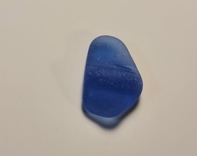 Custom blue sea glass ring for Helen