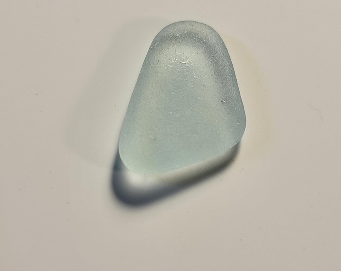 Custom light aqua sea glass ring for Helen