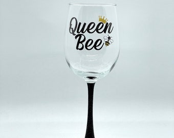 Queen Bee Martini glass