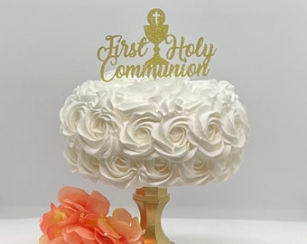 1st Holy Communion Cake topper | First Communion | Holy Communion