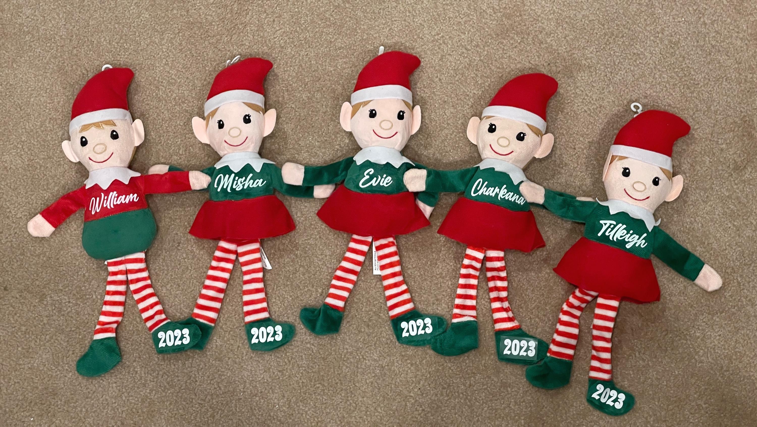 Christmas Elf 2026 Personalized | Holiday Elf | Personalize Name & Year ...