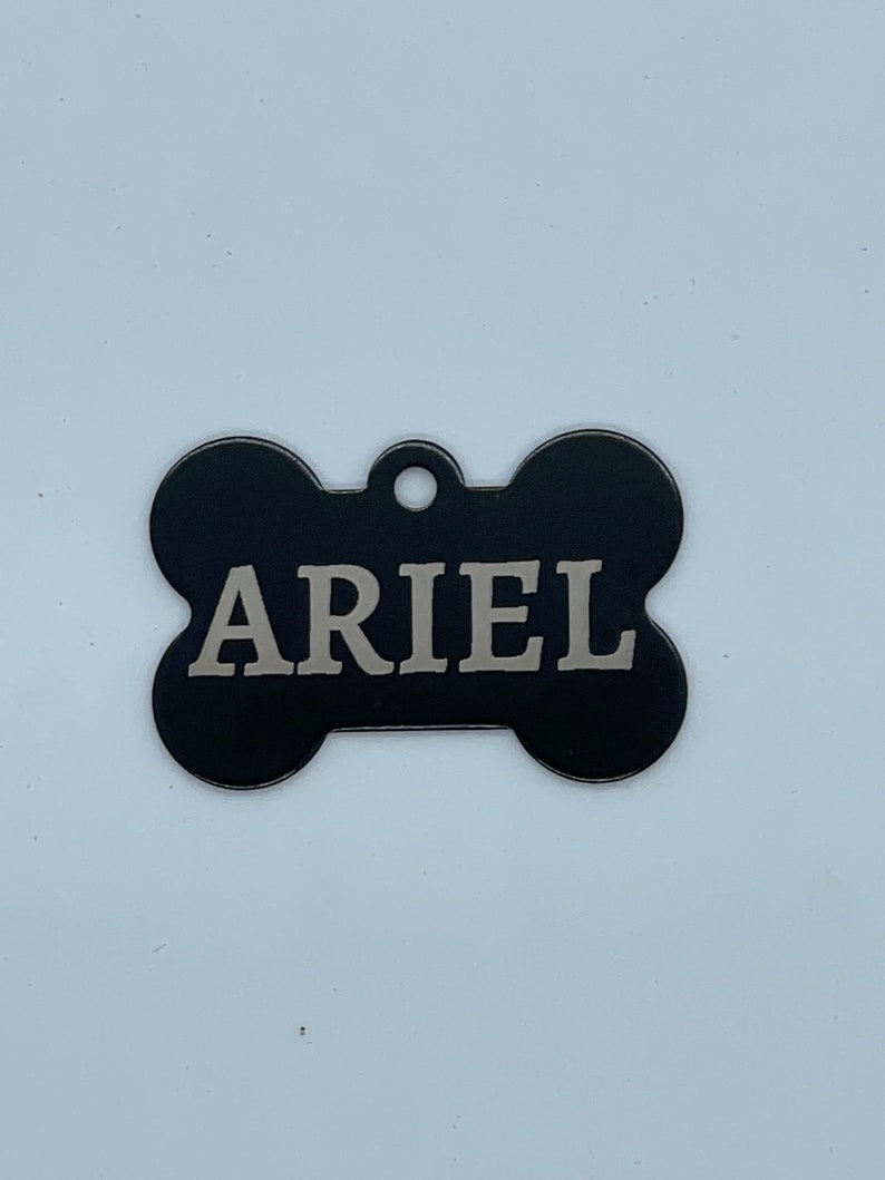 Dog/Cat Tags laser engraved with pets name and owner phone number on the back. image 5