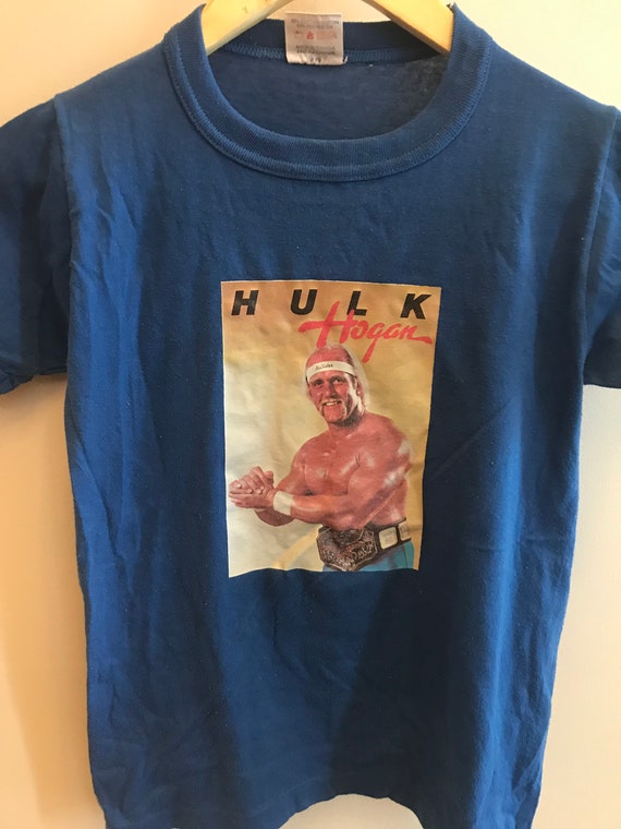Vintage Hulk Hogan ringer shirt - 1980s - iron on… - image 2