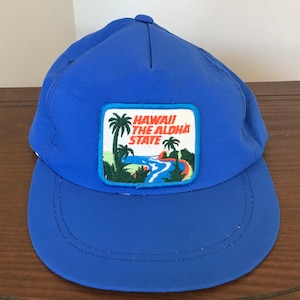 Vintage Hawaii - The Aloha State SnapBack hat - adjustable - 80’s