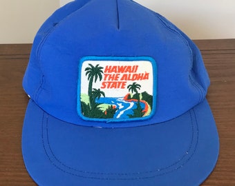 Vintage Hawaii - The Aloha State SnapBack hat - adjustable - 80’s