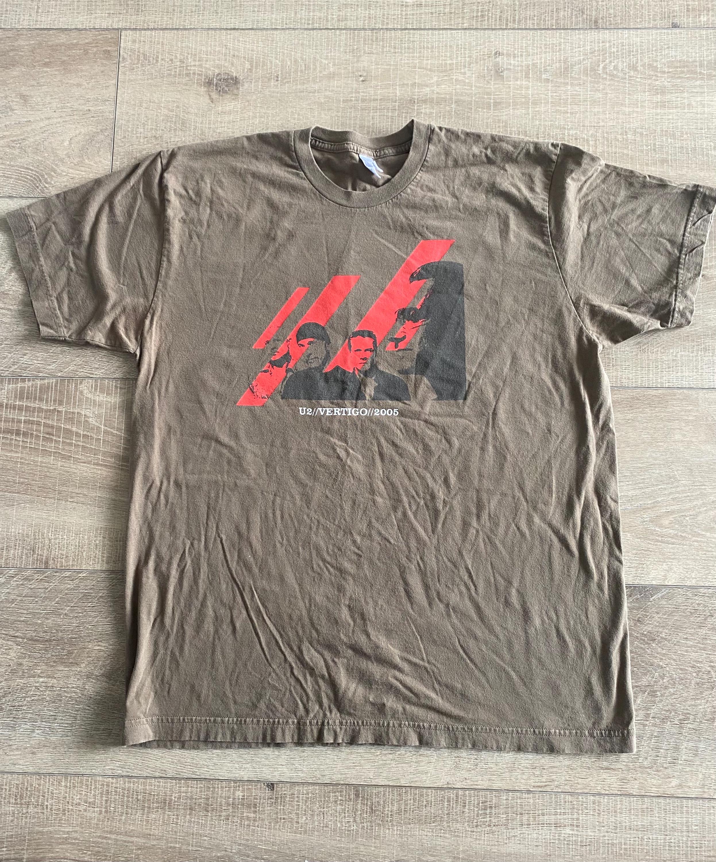 U2 Vertigo Tour 2005 T Shirt - Etsy